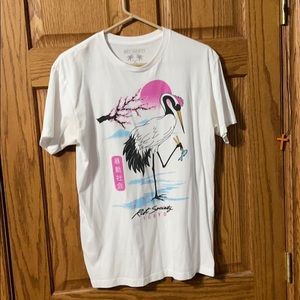 Riot Society Flamingo Blossom T-Shirt